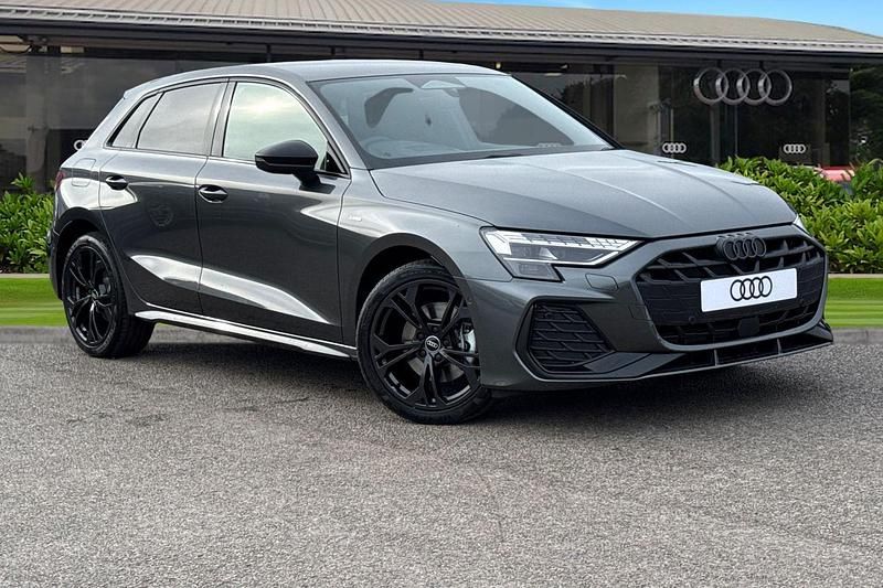 New Audi A3 Sportback Black Edition 2026 Grey Hatchback