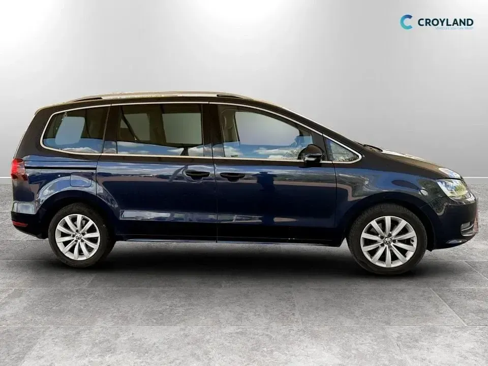 Usado VW Sharan SEL 150 HP (110 kW) 2017 Azul Monovolume
