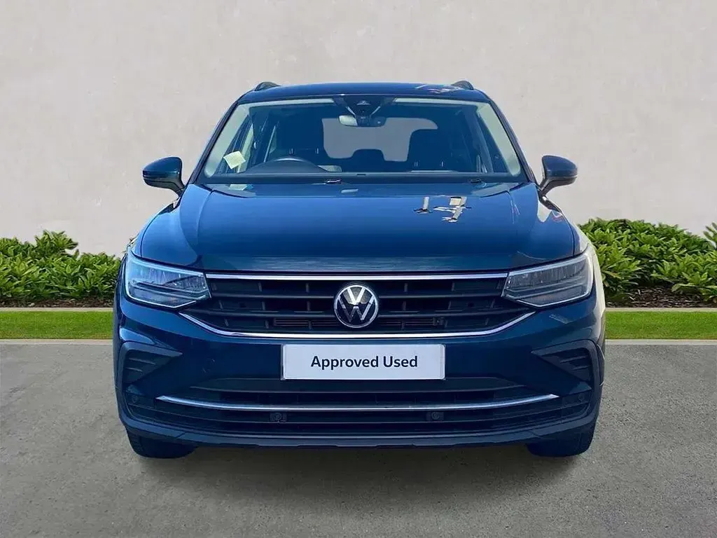 Begagnad VW Tiguan Life 150 HK (110 kW) 2021 Blå SUV