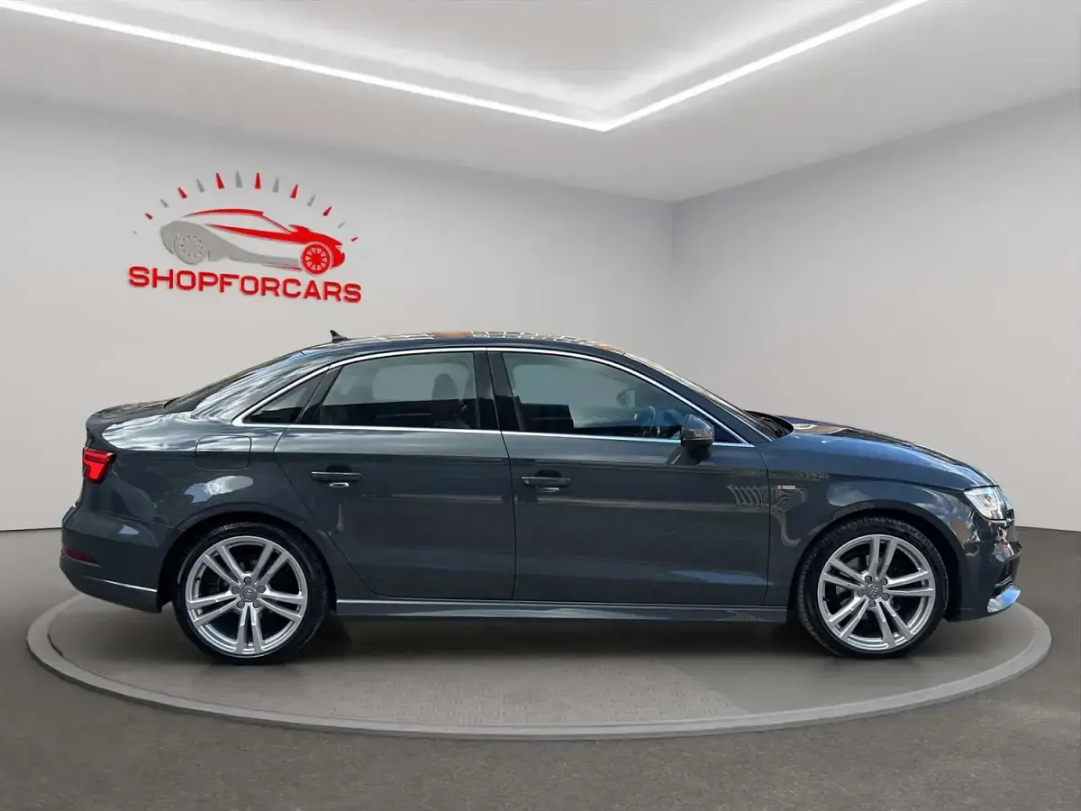 Used Audi A3 S-Line 150 HP (110 kW) 2017 Grey Sedan