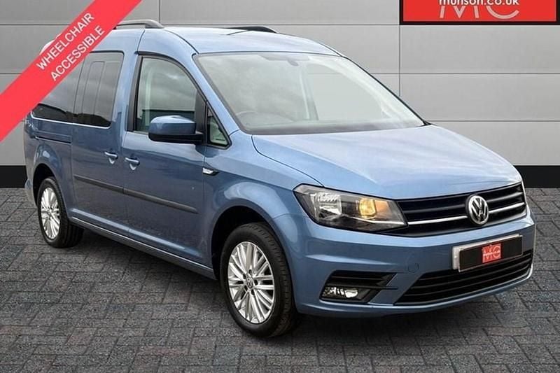Usado VW Caddy Maxi Life 101 HP (74 kW) 2020 Azul Monovolume