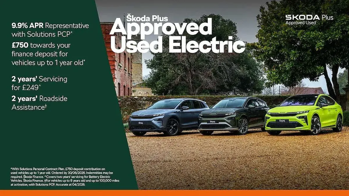 Used Skoda Enyaq iV SportLine 210 kW (286 HP) 2025 Olive green metallic SUV
