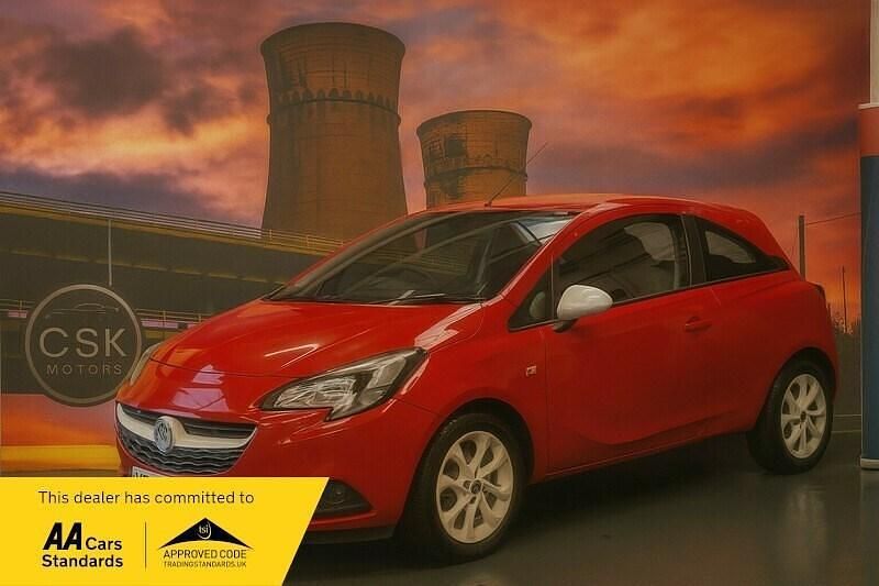 Red Used 2015 Vauxhall Corsa Hatchback | £2,990 (Super price) - Image 1/3