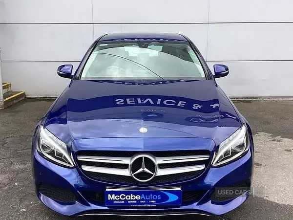 Usado Mercedes C220 2017 Azul Sedan
