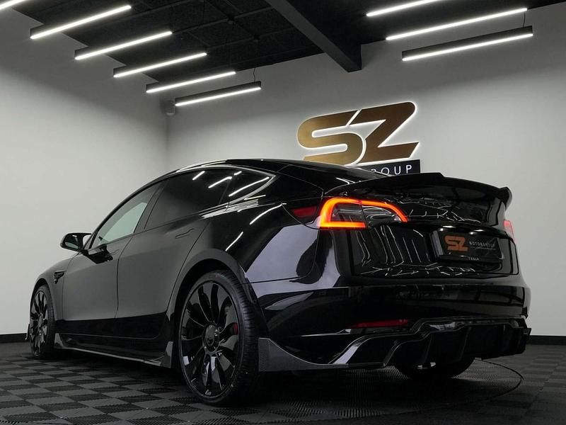 Used Tesla Model 3 Long Range AWD 366 kW (498 HP) 2022 Black Sedan