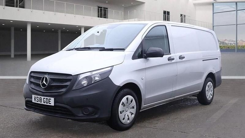 Silver Used 2018 Mercedes Vito Van | £15,995 (Expensive) - Image 1/3