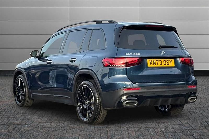 Used Mercedes GLB200 AMG Line Premium Plus 163 HP (119 kW) 2023 Denim blue SUV