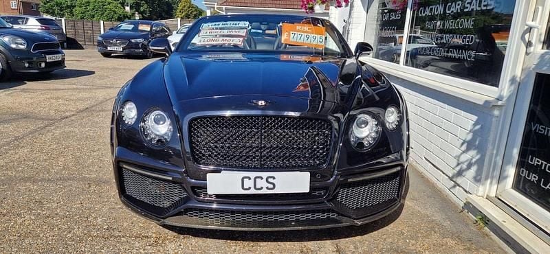 Used Bentley Continental GT Convertible Mulliner 700 HP (514 kW) 2017 Black Cabriolet
