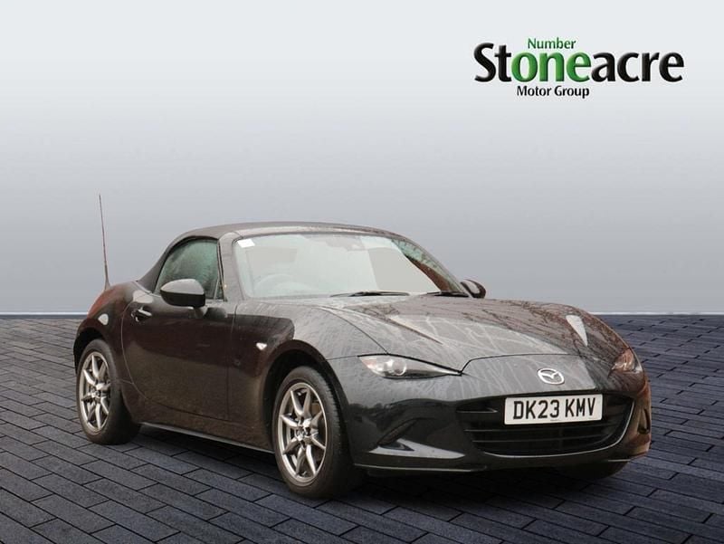 Black Used 2023 Mazda MX5 Exclusive-Line Cabriolet | £17,950 (Super price) - Image 1/2