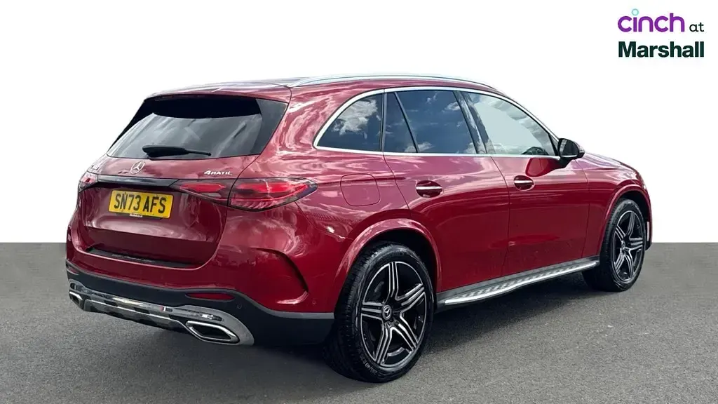 Used Mercedes GLC300 AMG Line Premium 258 HP (189 kW) 2023 Red SUV