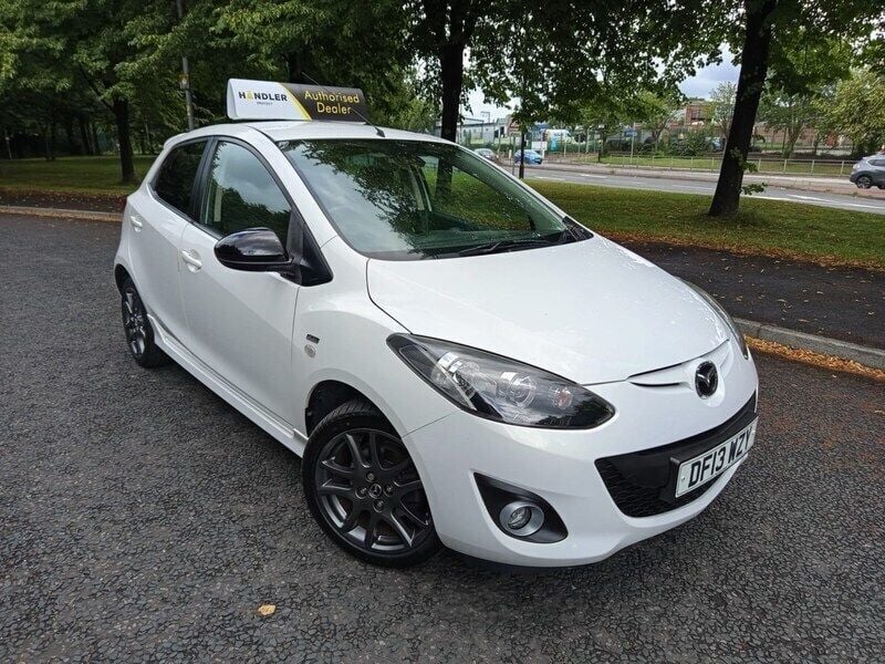 White Used 2013 Mazda 2 Edition Hatchback | £4,895 (A bit pricey) - Image 1/4