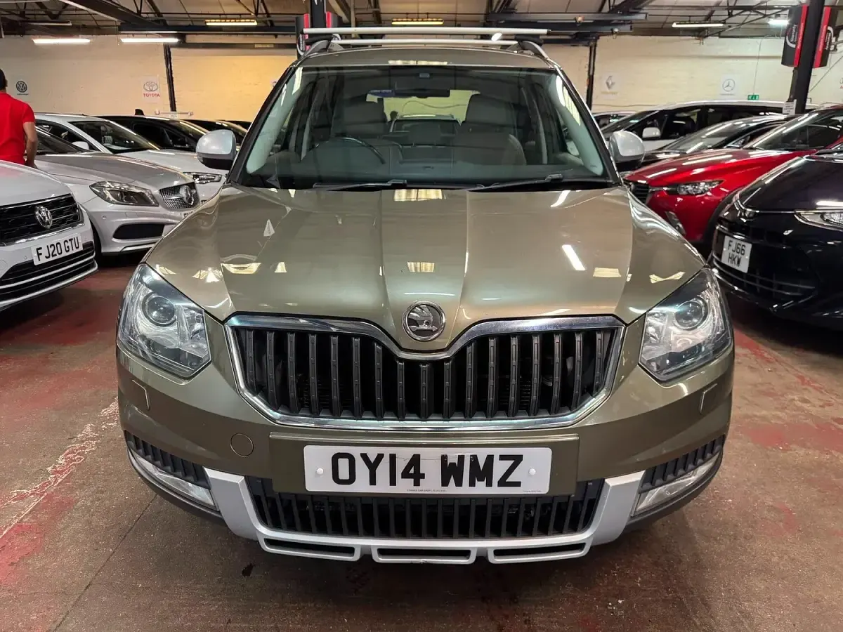 Used Skoda Yeti Elegance 105 HP (77 kW) 2014 Green SUV