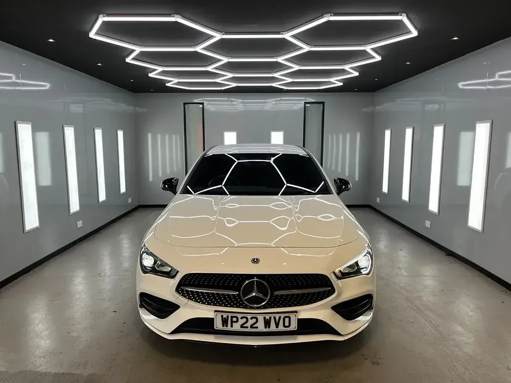 Used Mercedes CLA180 AMG Line Premium 2022 White Sedan