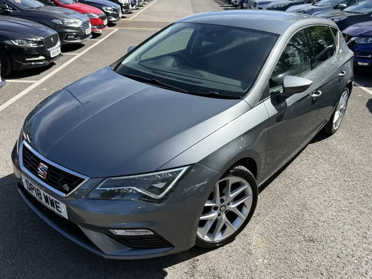 Used Seat Leon FR 125 HP (91 kW) 2018 Grey Hatchback