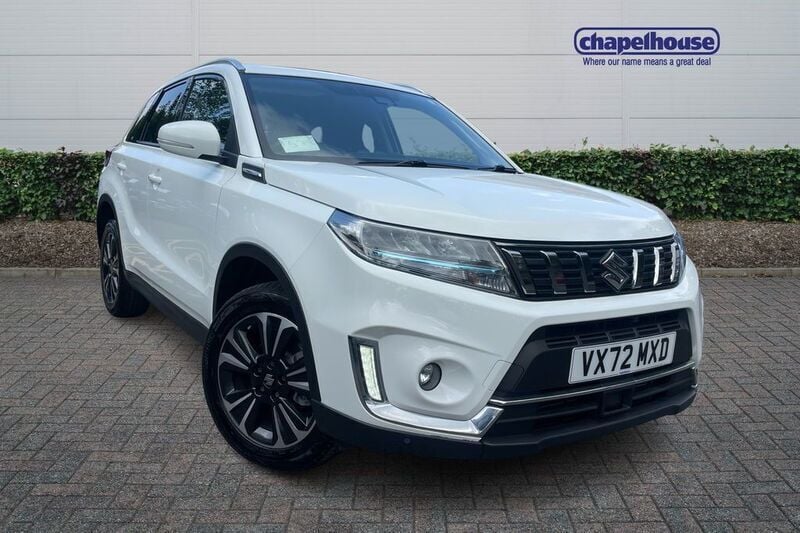 White Used 2022 Suzuki Vitara SZ5 SUV | £13,694 (Fair price) - Image 1/4