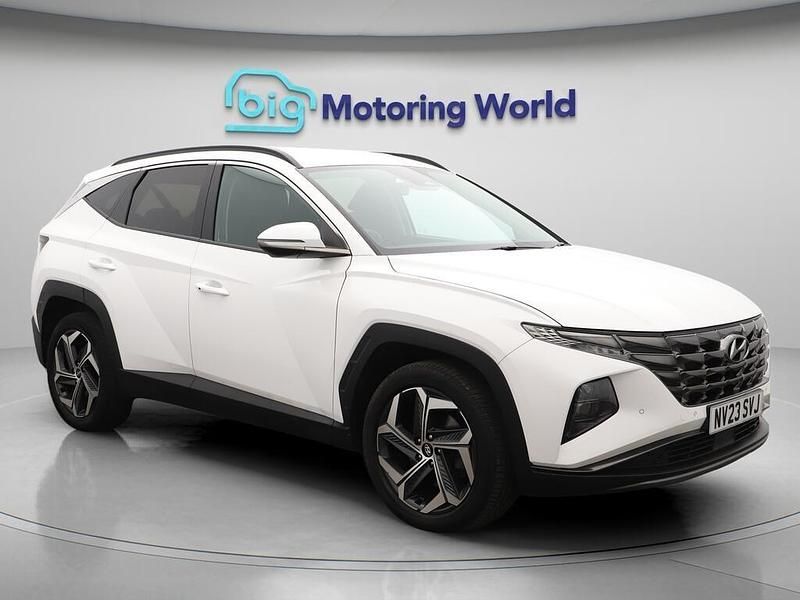White Used 2023 Hyundai Tucson Premium SUV | £21,600 (Good price) - Image 1/4