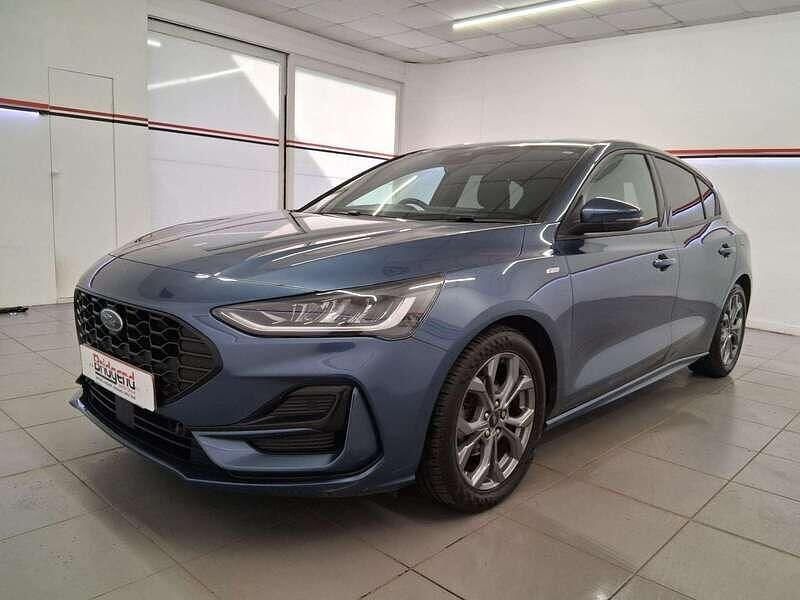 Used Ford Focus ST-Line 125 HP (91 kW) 2023 Blue Hatchback