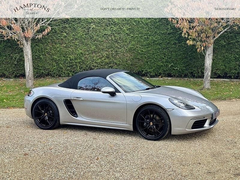 Silver Used 2017 Porsche 718 Boxster Cabriolet | £28,995 (Good price) - Image 1/4