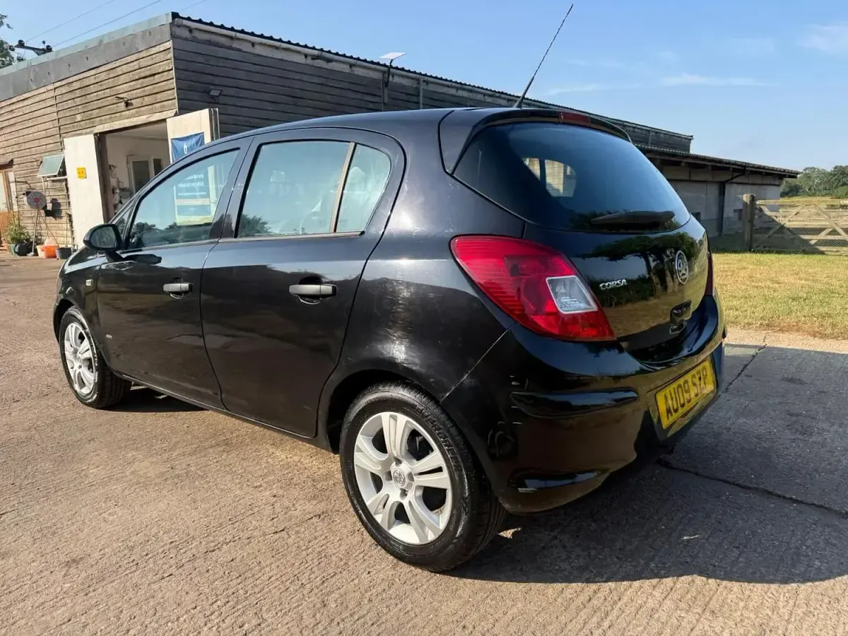 Used Vauxhall Corsa Active 2009 Black Hatchback