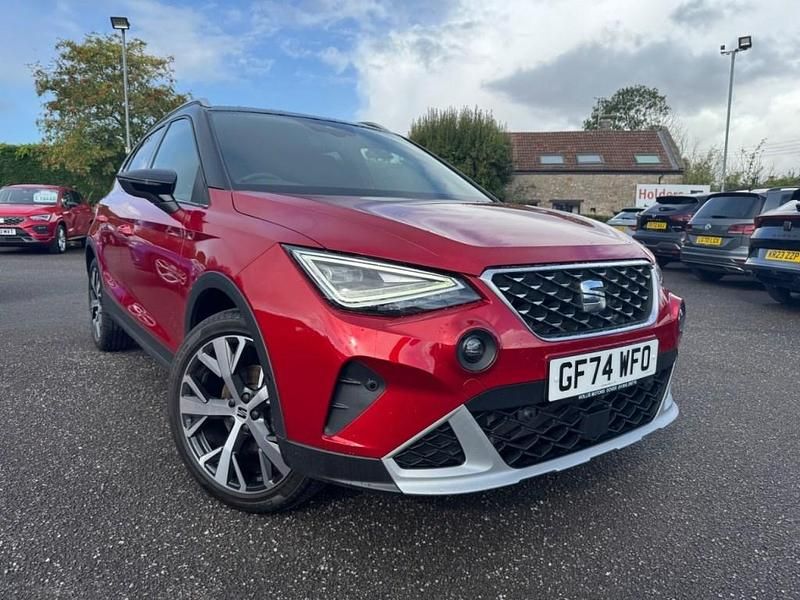 Red Used 2024 Seat Arona Xperience Lux SUV | £18,480 (Fair price) - Image 1/4
