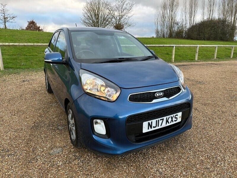 Blue Used 2017 Kia Picanto 2 Hatchback | £7,375 (Fair price) - Image 1/4