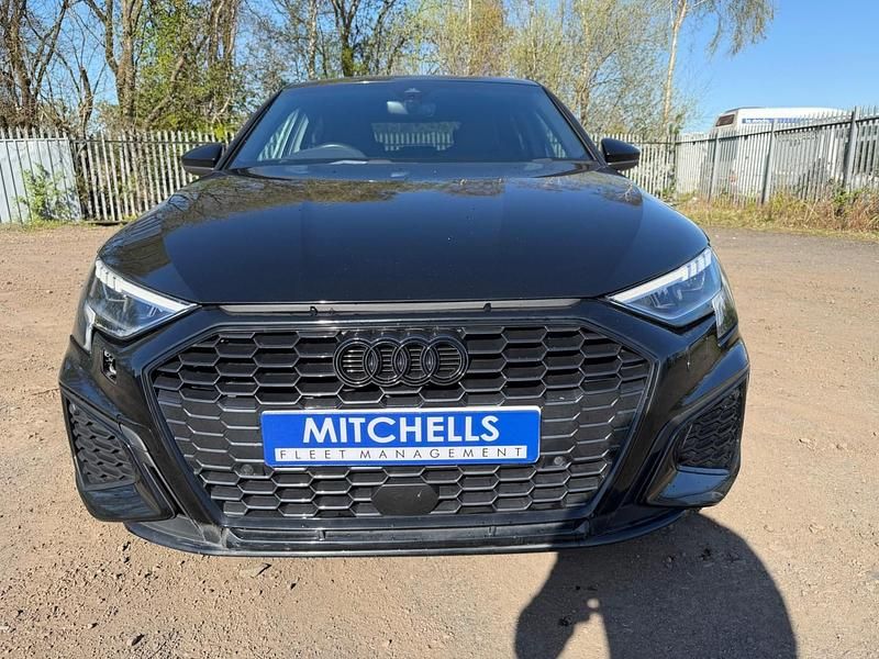 Used Audi A3 S-Line 2021 Black Sedan