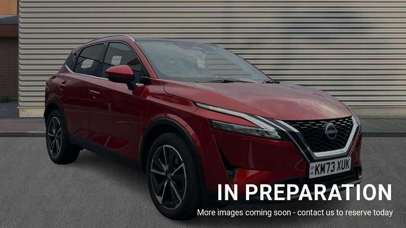 Red Used 2023 Nissan Qashqai Tekna SUV | £23,400 (A bit pricey) - Image 1/4