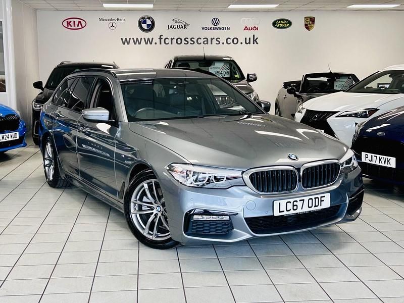 Used BMW 520 M Sport 2018 Blue Estate
