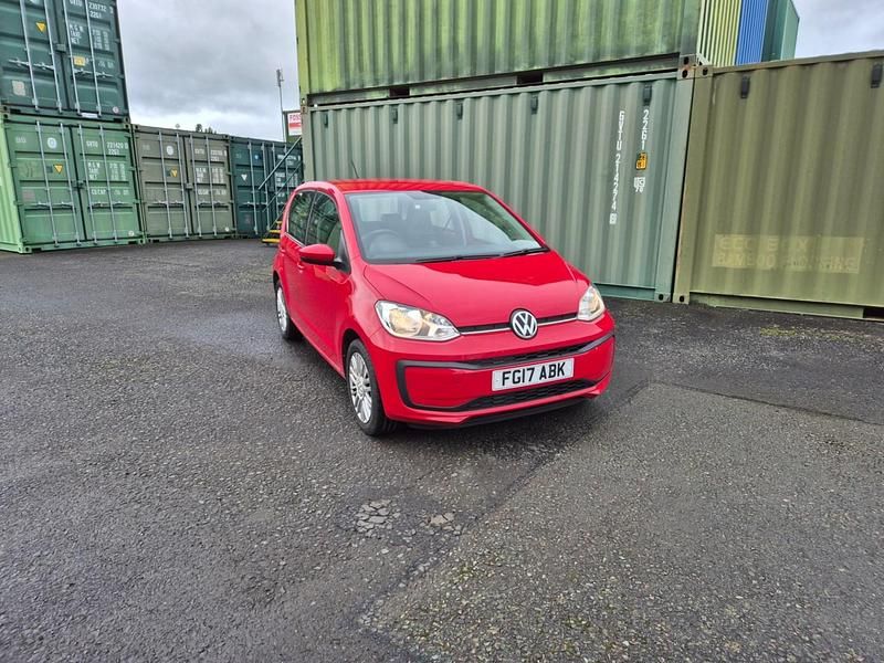 Begagnad VW up! move up! 60 HK (44 kW) 2017 Röd Halvkombi