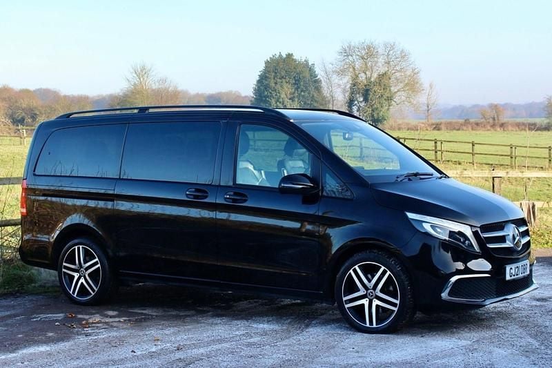 Black Used 2021 Mercedes V220 MPV | £34,950 (Super price) - Image 1/4