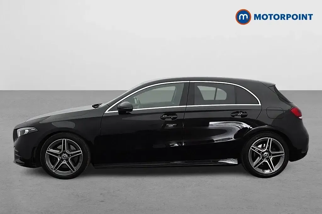 Used Mercedes A220 AMG line 2021 Black Hatchback
