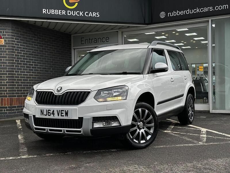 Used Skoda Yeti SE 105 HP (77 kW) 2014 White SUV