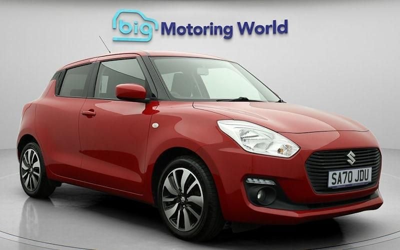 Red Used 2019 Suzuki Swift SZ-T Hatchback | £9,400 (Fair price) - Image 1/4