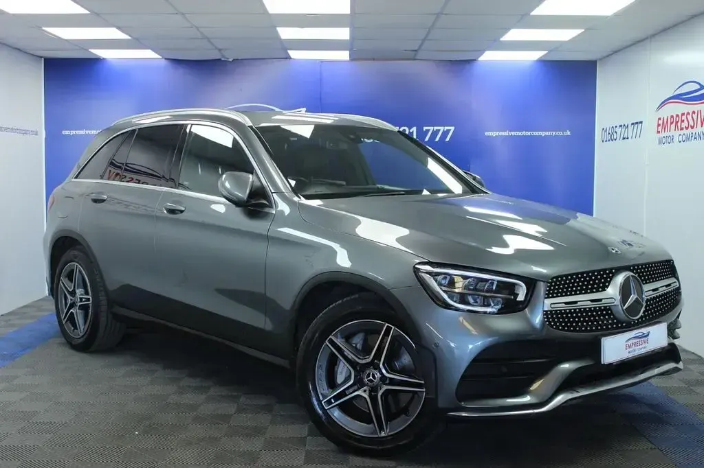 Used Mercedes GLC220 AMG line 194 HP (142 kW) 2020 Grey SUV