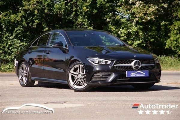 Black Used 2019 Mercedes CLA200 AMG line Coupe | £19,079 (Expensive) - Image 1/1
