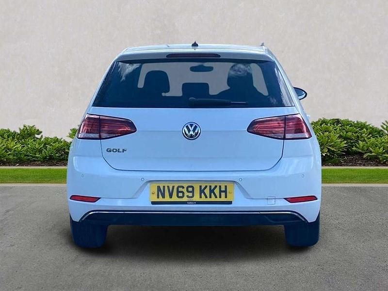 Used VW Golf VII Edition 115 HP (84 kW) 2020 White Hatchback