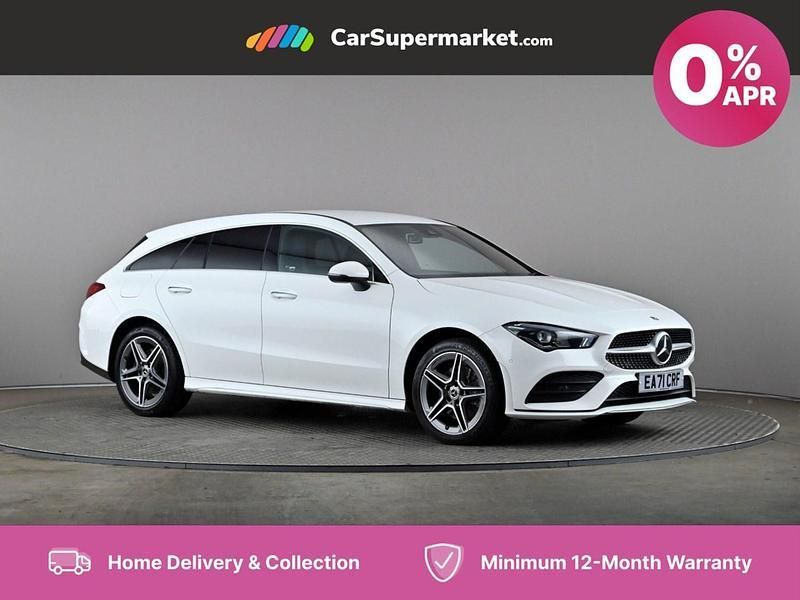 White Used 2021 Mercedes CLA250e AMG Line Premium Sedan | £27,497 - Image 1/4