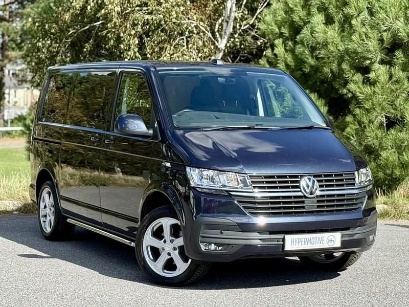 Blue Used 2021 VW T6.1 Highline Van | £17,495 (Good price) - Image 1/4