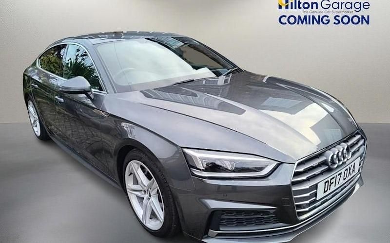 Used Audi A5 Sportback S-Line 190 HP (139 kW) 2017 Grey Hatchback