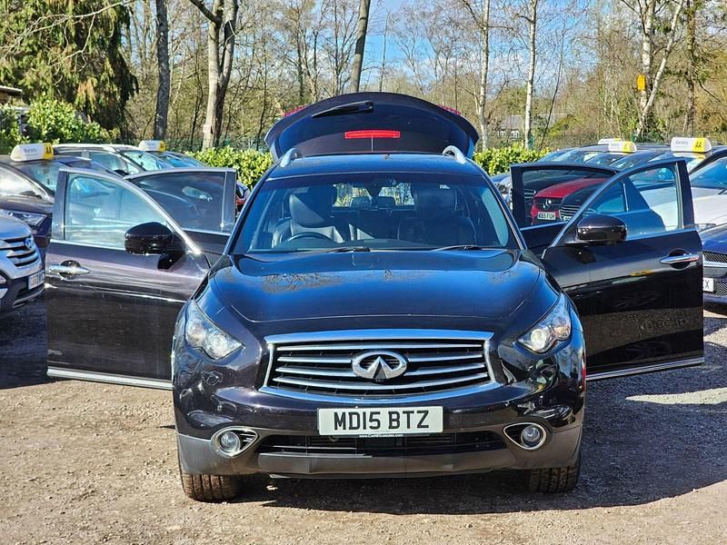 Used Infiniti QX70 Premium 238 HP (175 kW) 2015 Black SUV