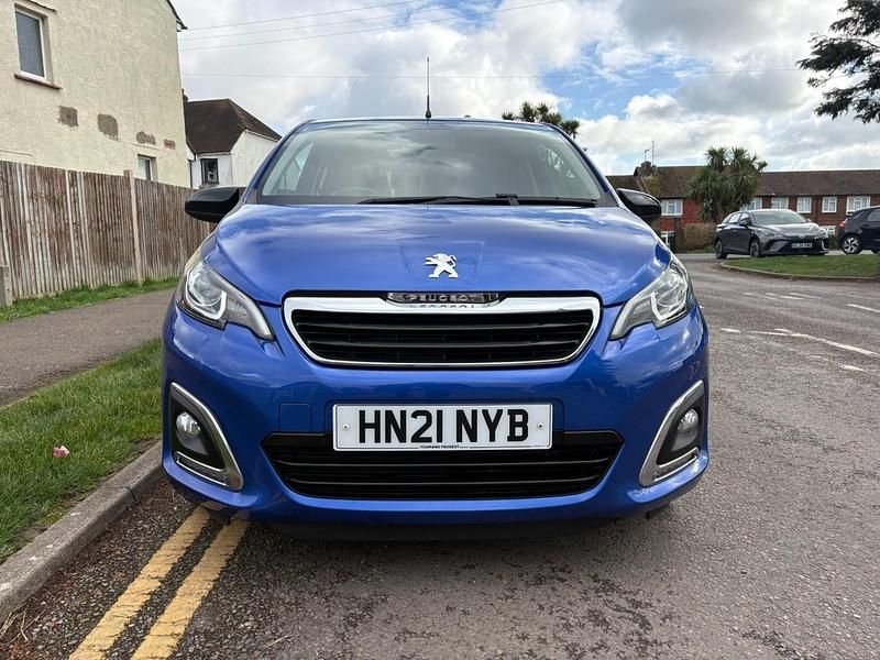 Used Peugeot 108 Allure 2021 Blue Hatchback