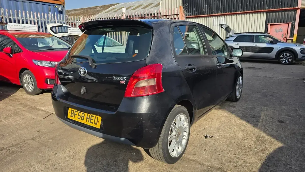 Used Toyota Yaris SR 2008 Black Hatchback