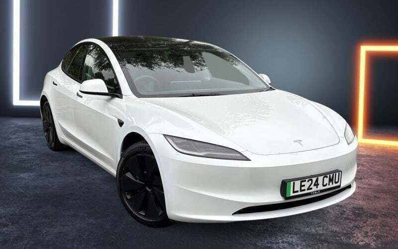 White Used 2024 Tesla Model 3 Sedan | £32,000 - Image 1/4
