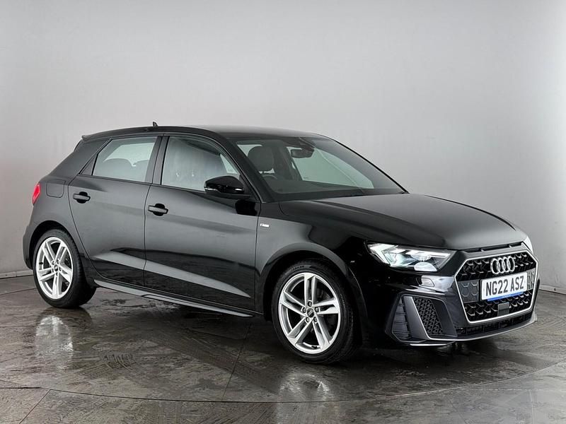 Black Used 2022 Audi A1 Sportback S-Line Hatchback | £16,800 (Fair price) - Image 1/3