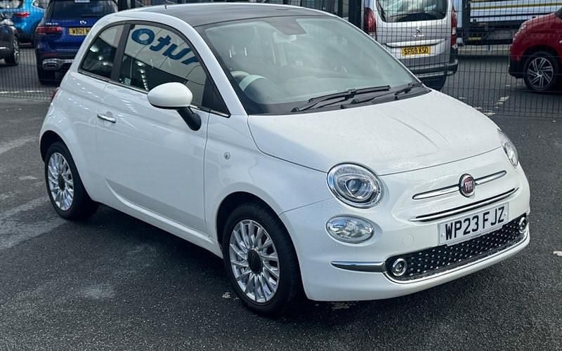 Used Fiat 500 69 HP (50 kW) 2023 White Hatchback