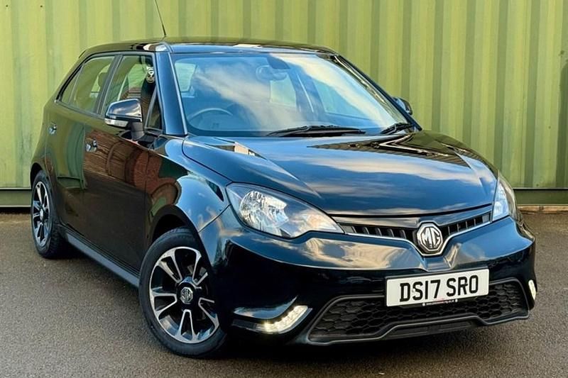 Used MG MG3 106 HP (77 kW) 2017 Black Hatchback