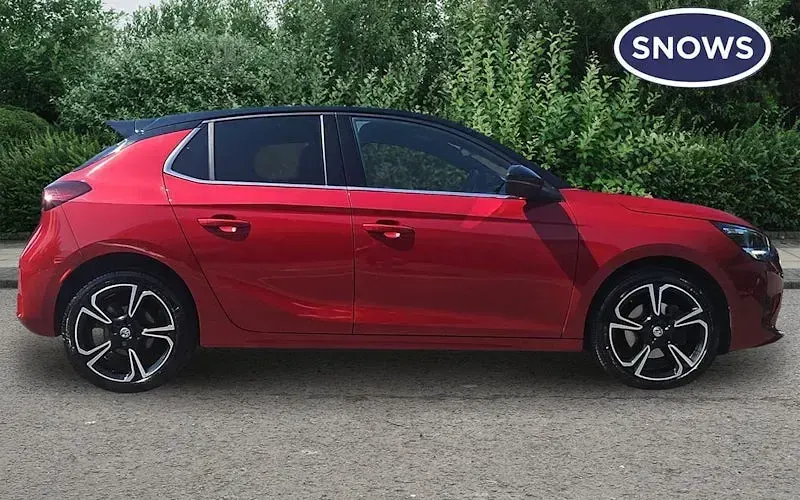 Used Vauxhall Corsa Ultimate 131 HP (96 kW) 2022 Red Hatchback