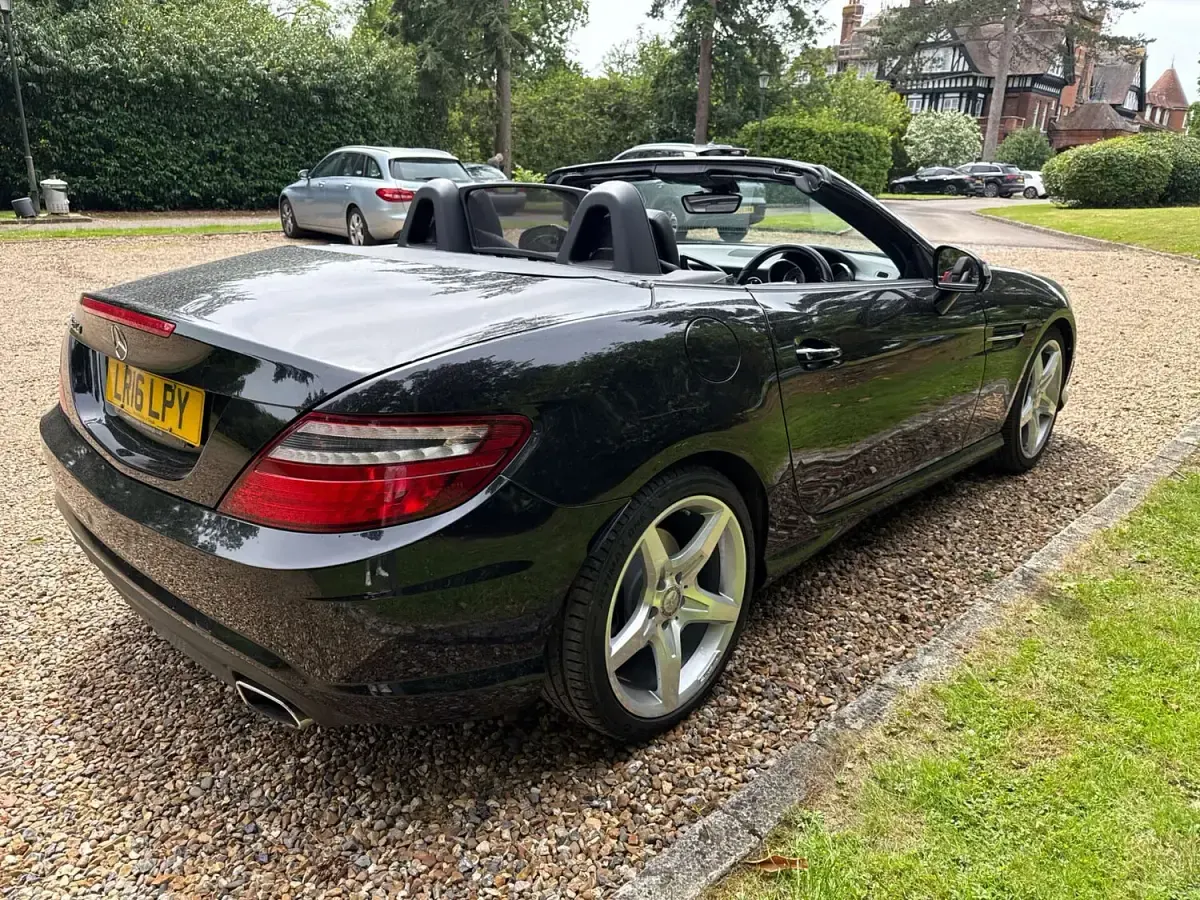 Used Mercedes SLK250 AMG 2016 Black Cabriolet