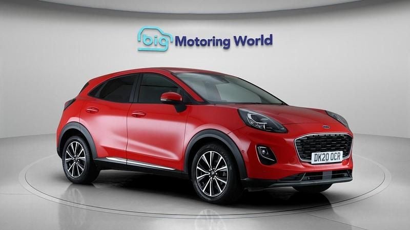 Red Used 2020 Ford Puma Titanium SUV | £10,800 (Good price) - Image 1/4