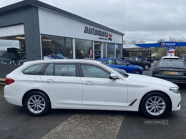 Used BMW 520 Comfort Edition 2020 White Estate